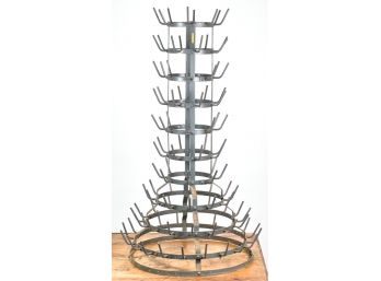 VINTAGE ACIER GARANTI (104) BOTTLE DRYING RACK