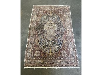 HANDWOVEN PERSIAN ISFAHAN AREA RUG