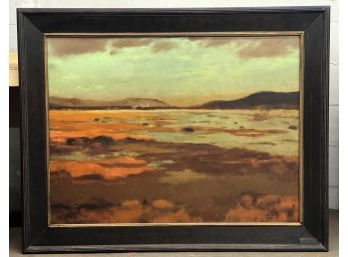 SCOTT ADDIS (20th C) 'LOW TIDE, HIGH KEY'