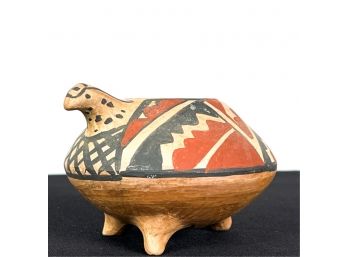 FIGURAL CHILEAN DIAGUITA EFFIGY BOWL