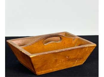 MINIATURE PINE CUTLERY BOX
