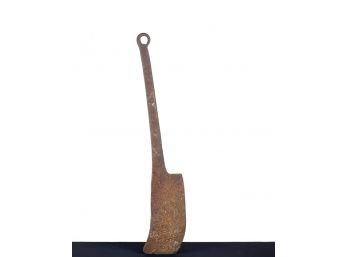 EARLY WROUGHT IRON HOG SPLITTER