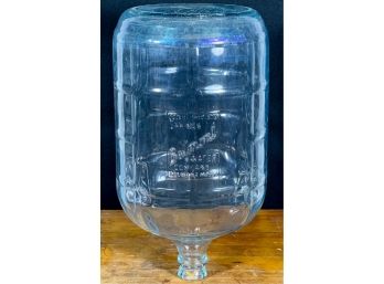 VINTAGE (5) GAL 'BELMONT SPRINGS' GLASS WATER JUG