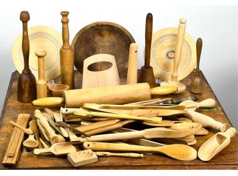 GENEROUS GROUP MISC WOODENWARE KITCHENALIA
