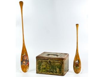 (3) PCS LITHOGRAPHY: VICTORIAN & NATIVE AMERICAN