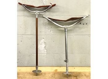 (2) SHOOTING STICKS: GAMEBIRD & NADCO