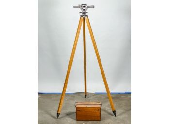 SEARS ROEBUCK CRAFTSMAN TRANSIT LEVEL w TRIPOD