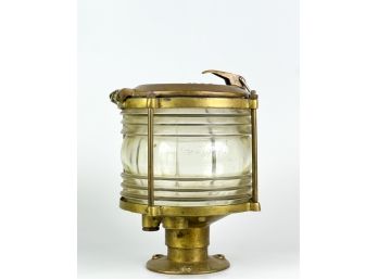 360� BRASS NAUTICAL ANCHOR LANTERN