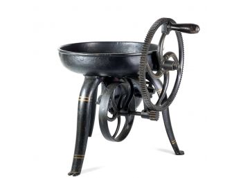 CAST IRON BF STURTEVANT FORGE W HAND CRANK BLOWER