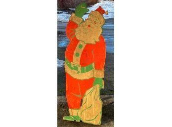 VINTAGE SANTA CLAUS DECOR