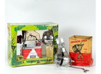 EVEREADY BIG JIM LANTERN & PERSONS UNIVERSAL SIREN