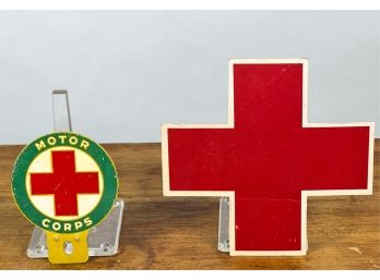 (2) RED CROSS RELATED ITEMS