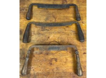 GROUP (3) DRAW KNIVES