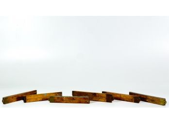 GROUP (6) MISC STANLEY FOLDING RULES