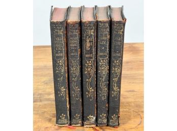 SET (5) 1905 CHARLOTTE BRONTE NOVELS