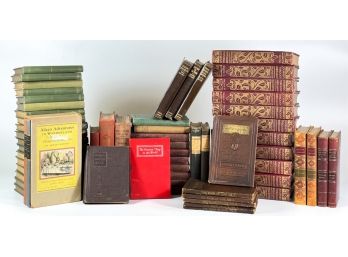 GENEROUS GROUPING OF VINTAGE & ANTIQUE BOOKS