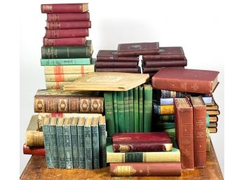 LARGE COLLECTION VINTAGE BOOKS