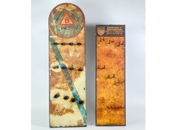 TIN LITHO BILLINGS & BONNEY FORGED TOOL DISPLAYS