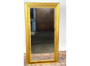 (19th C) FULL SIZED GILT MIRROR