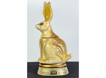 VINTAGE JIM BEAM 'TEXAS JACKRABBIT' WHISKEY BOTTLE