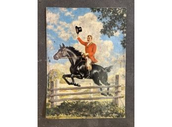 1941 HUNTER DISTILLERIES CO. ADVERTISING SIGN