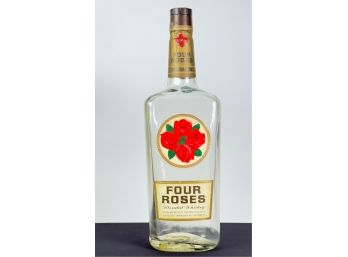 VINTAGE (1) GALLON FOUR ROSES WHISKEY BOTTLE