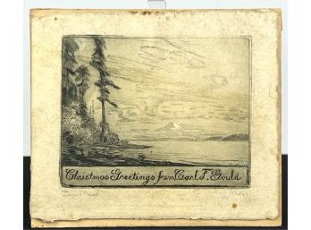 CARL F. GOULD (1873-1939) PUGET SOUND ENGRAVING