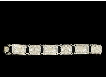 GEORG JENSEN & WENDEL STERLING SWAN BRACELET