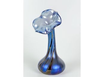 JOSKA STUDIOS JACK IN THE PULPIT ART GLASS VASE