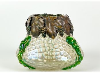 WILHELM KRALIK BOHEMIAN GLASS VASE