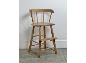 CONTEMPORARY MAPLE HIGH CHAIR