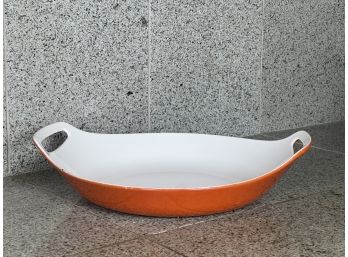 COPCO ENAMELED CASSEROLE DISH
