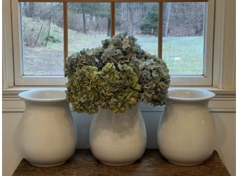 (3) CONTEMPORARY CERAMIC POTS