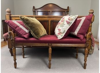 DREXEL HERITAGE CO. BENCH with PILLOWS
