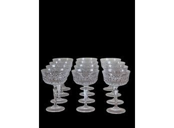 (12) CRYSTAL FRUIT CUPS