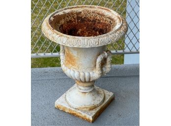 CAST IRON URN PLANTER