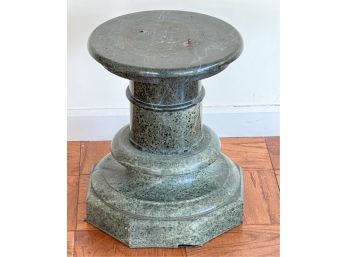 (2) PIECE MARBLE PEDESTAL