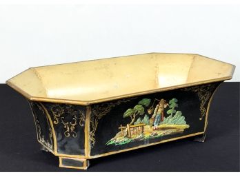 HAND PAINTED FRENCH TOLE PLANTER