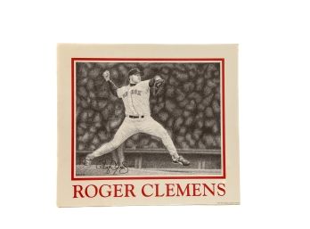 ROGER CLEMENS PRINT by KENNETH T. KIMBALL