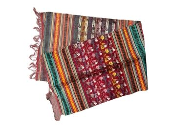 VINTAGE SILK TABLE COVER