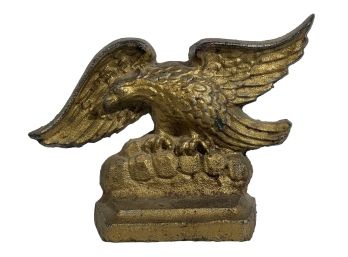 ANTIQUE CAST IRON EAGLE DOOR STOP