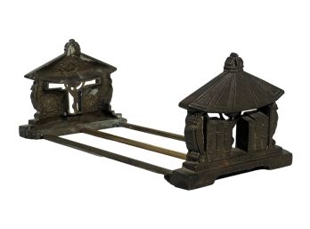 PR VINTAGE SLIDING ADJUSTABLE BOOKENDS