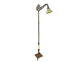 VINTAGE IRON FLOOR LAMP