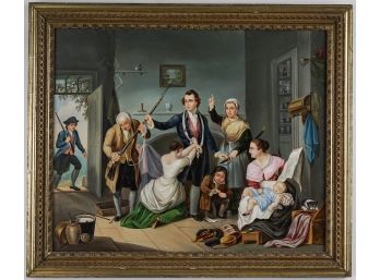 19TH C. GENRE PAINTING: AMERICAN REVOLUTION