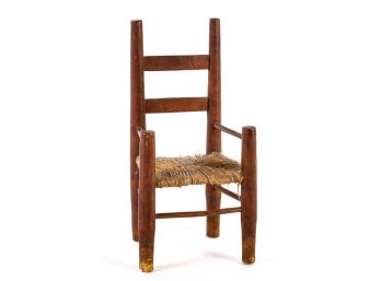 DOLL'S LADDERBACK ARMCHAIR