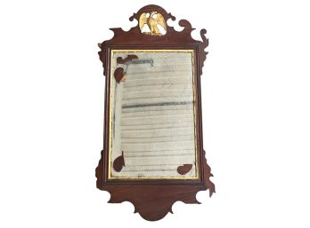 ANTIQUE CHIPPENDALE MIRROR