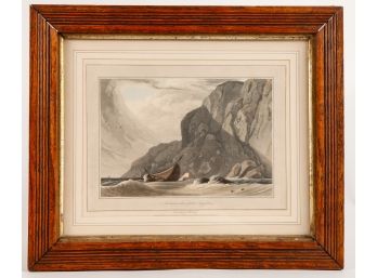 WILLIAM DANIELL WATERCOLORED ENGRAVING