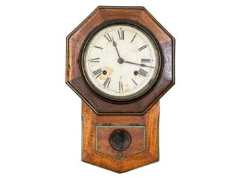 ANTIQUE SETH THOMAS WALL CLOCK