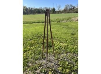 EARLY WOODEN TRIPOD