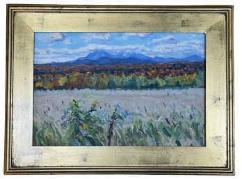 CHRIS HUNTINGTON 1994 OIL ON PANEL